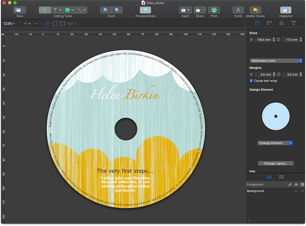 dvd label templates for mac